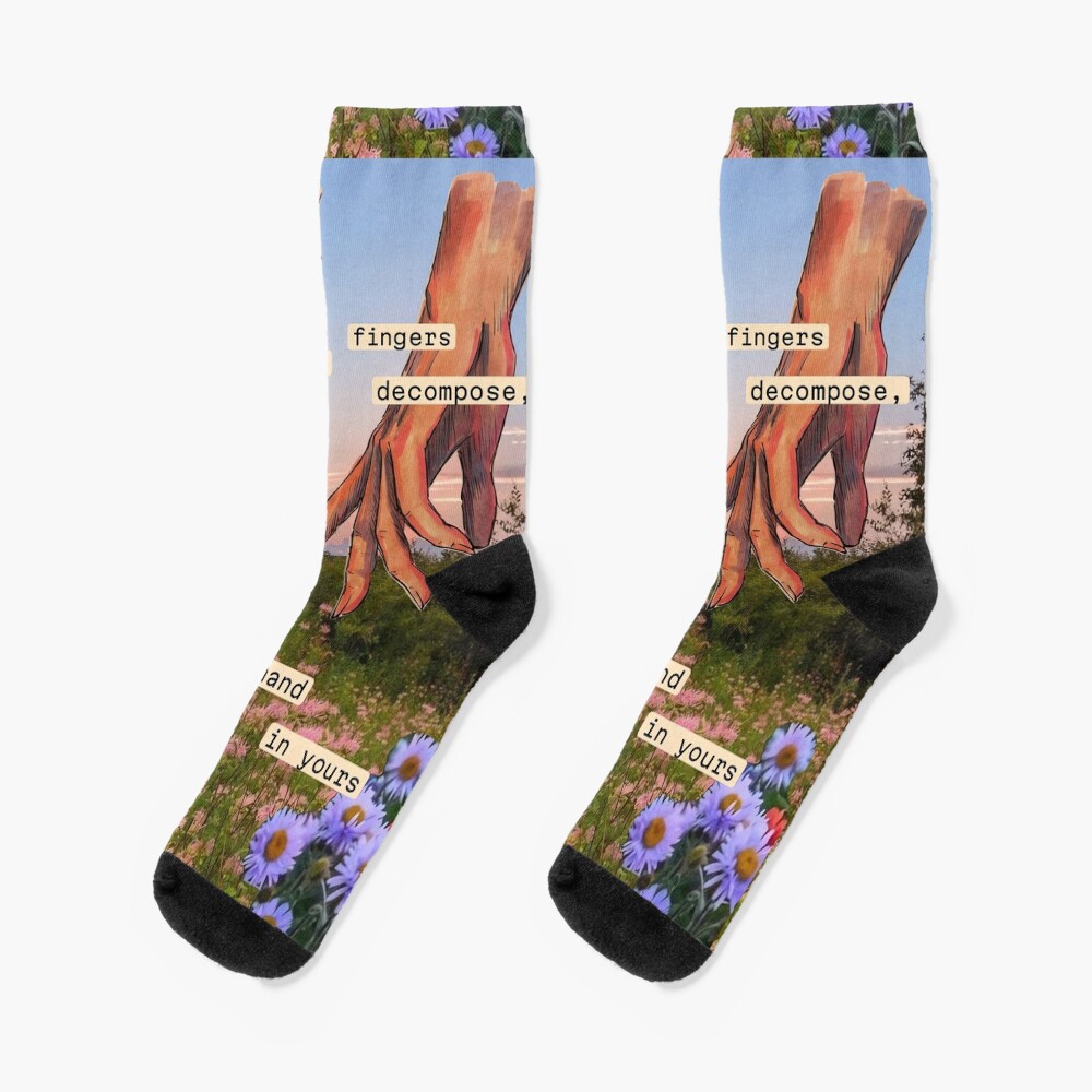 Noah Kahan Keep My Hands In Yours Socks