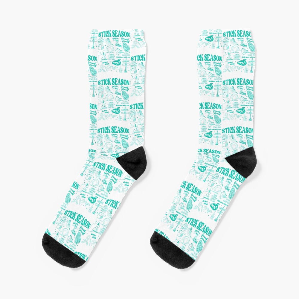 Noah Kahan Country Tour Vintage Socks