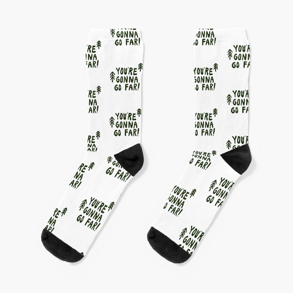 Noah Kahan You'Re Gonna Go Far Socks