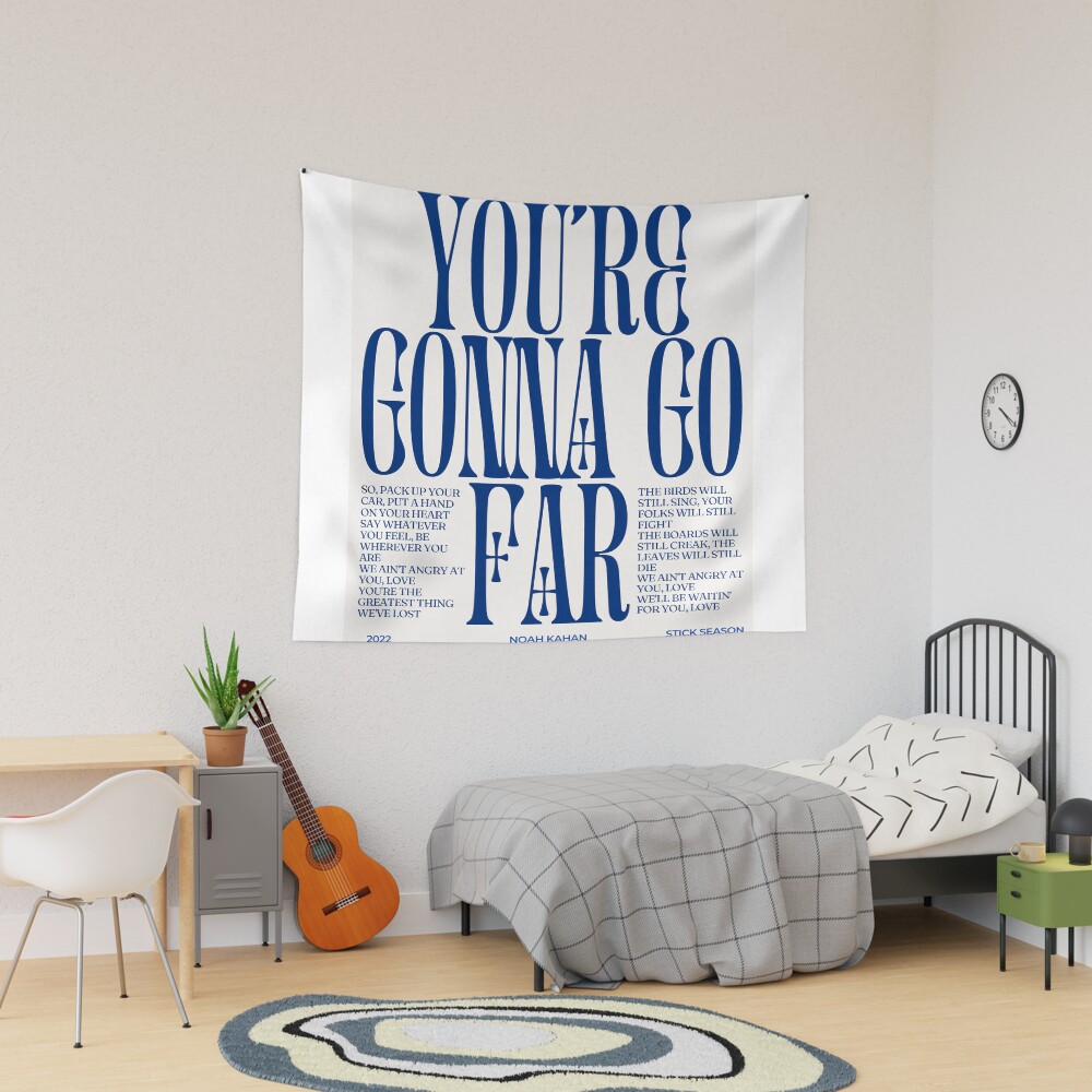 Noah Kahan You're Gonna Go Far Tapestry