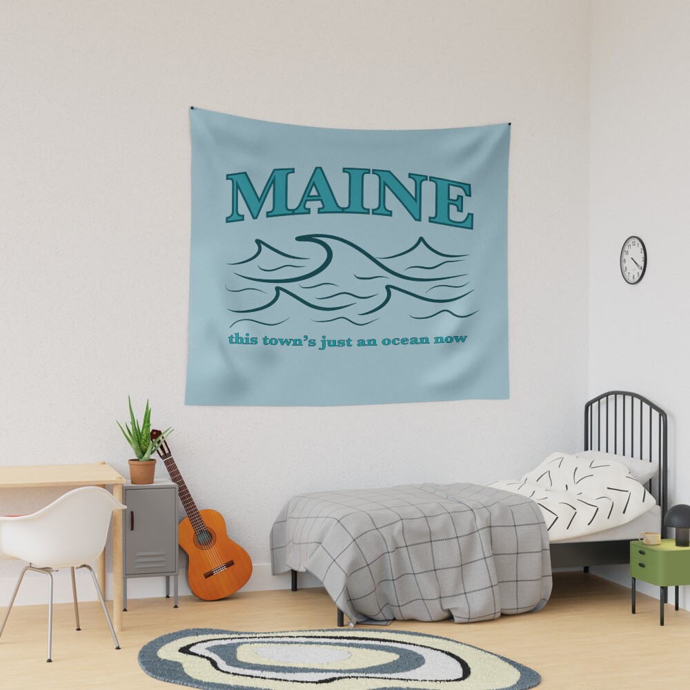 Noah Kahan Maine Waves Tapestry