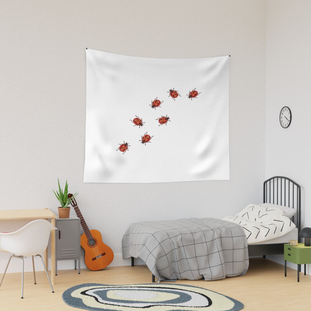 Noah Kahan Great Divide Ladybug Tapestry