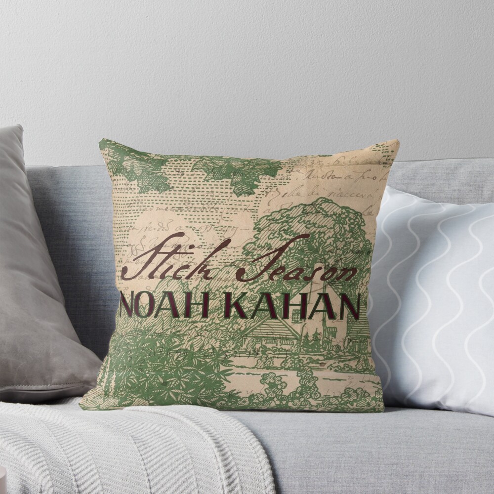 Noah Kahan Indie Nature Design Throw Pillow