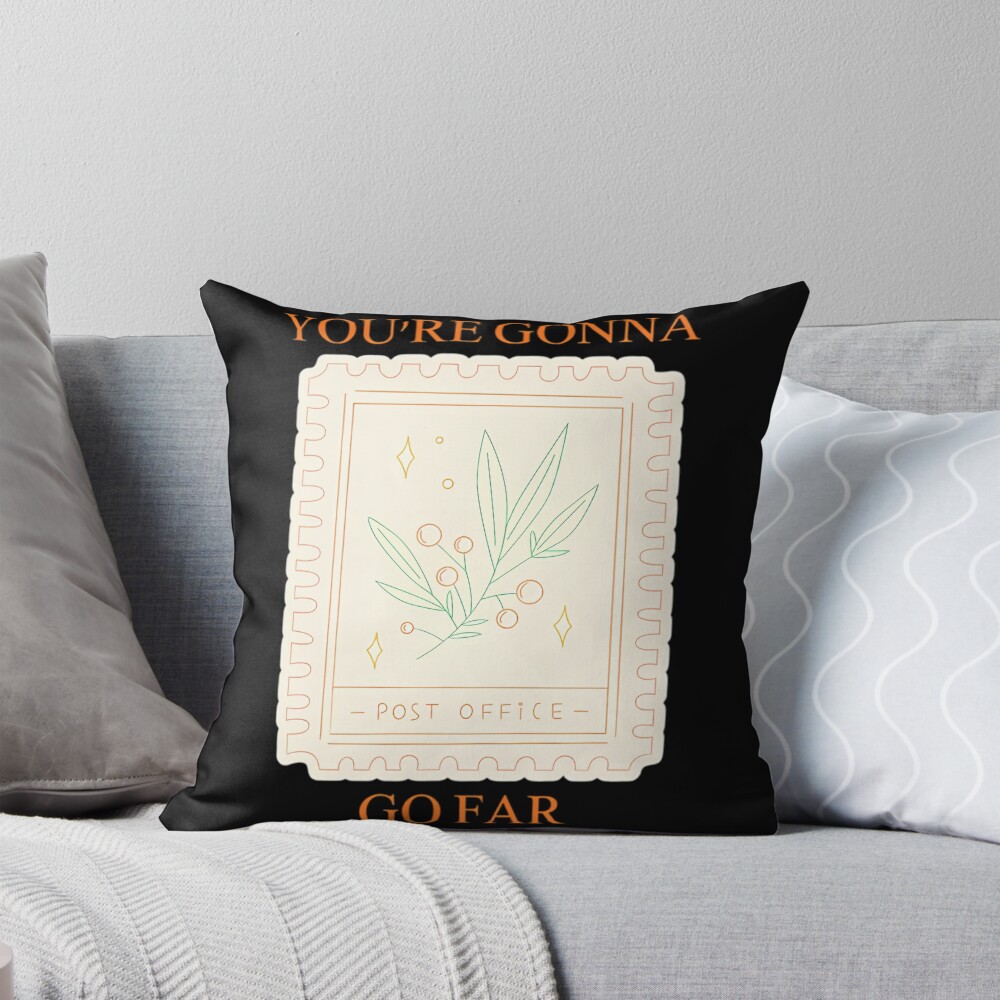 Noah Kahan Country Tour Vintage Throw Pillow