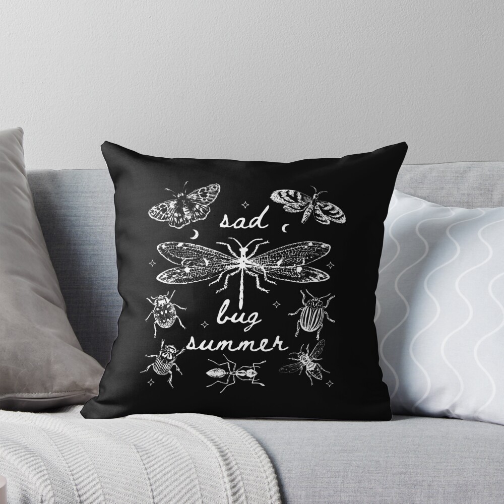 Noah Kahan Great Divide Tour Artwork Throw Pillow